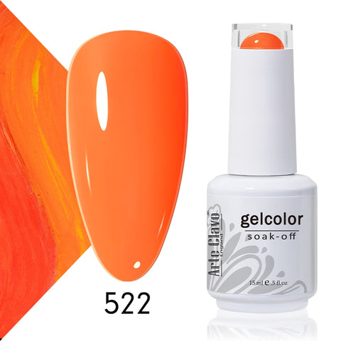15ml Rose Red Color Series Gel Nail Polish