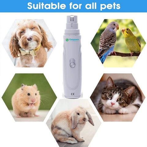 USB Rechargeable Electric Dog Nail Clippers