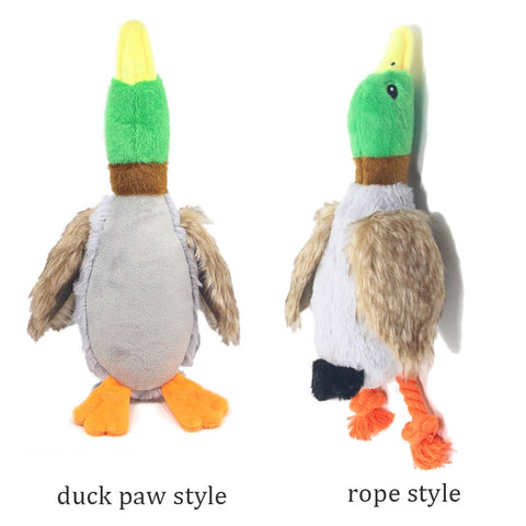 New Cute Plush Duck Sound Pet Toy