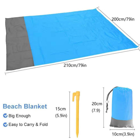 200 X 210cm Waterproof Beach Mat