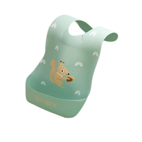 New Food Feeding Supply Silicone Baby Bib Set