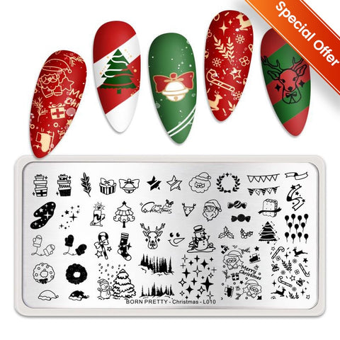 New 12*6cm Nail Art Templates