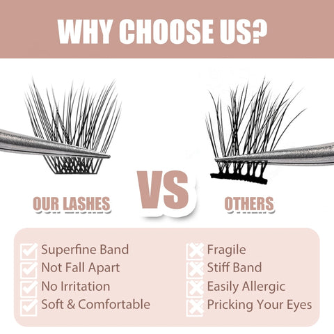 New Dreamy DIY Lash Extensions Cluster Kit