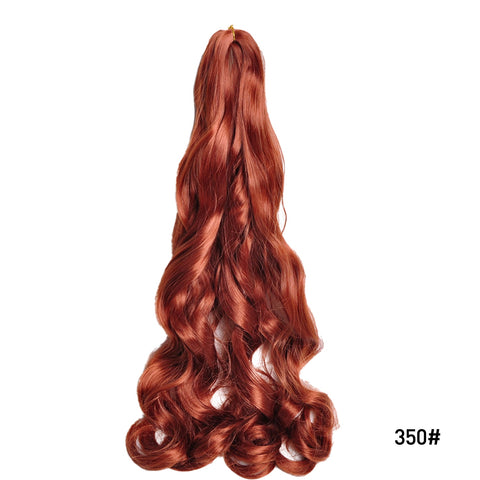 New French Curls Braiding Hair