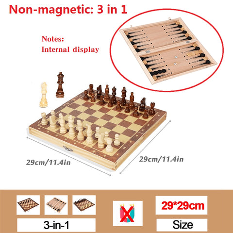 New Wooden Chess Set