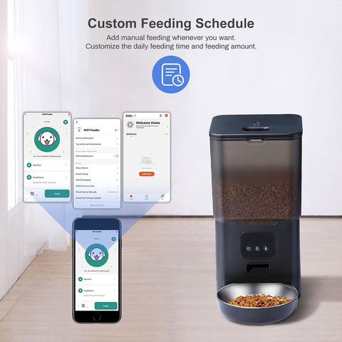 6L Smart WIFI Automatic Pet Feeder