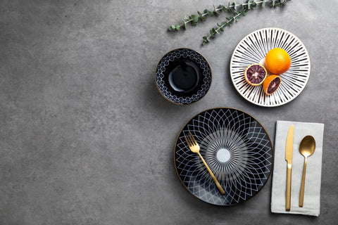 12 Piece Stoneware Dinnerware Set
