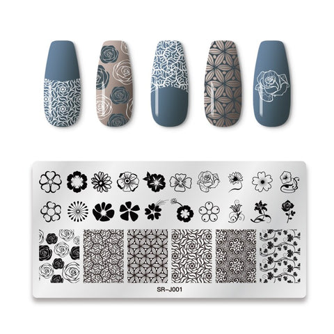 New 12*6cm 2*6cm Nail Art