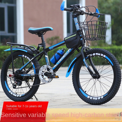 Children Mountain Bike  Variable Speed Push Bicycle
