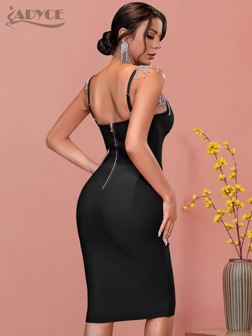 2023 New Summer Tassel Banage Dress
