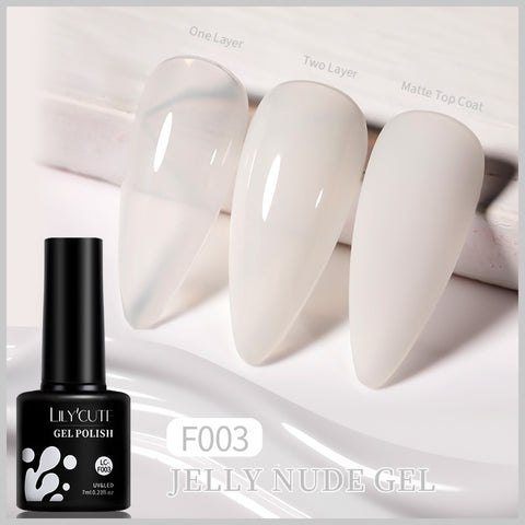 7ML Jelly Glass Gel Nail Polish