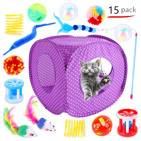Cat Tent Mouse Supplies Simulation Fish Accessories