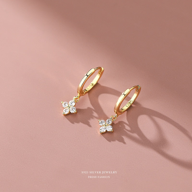 925 Sterling Silver Hoop Earrings