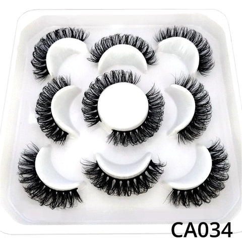 3D False Russian  Eyelashes