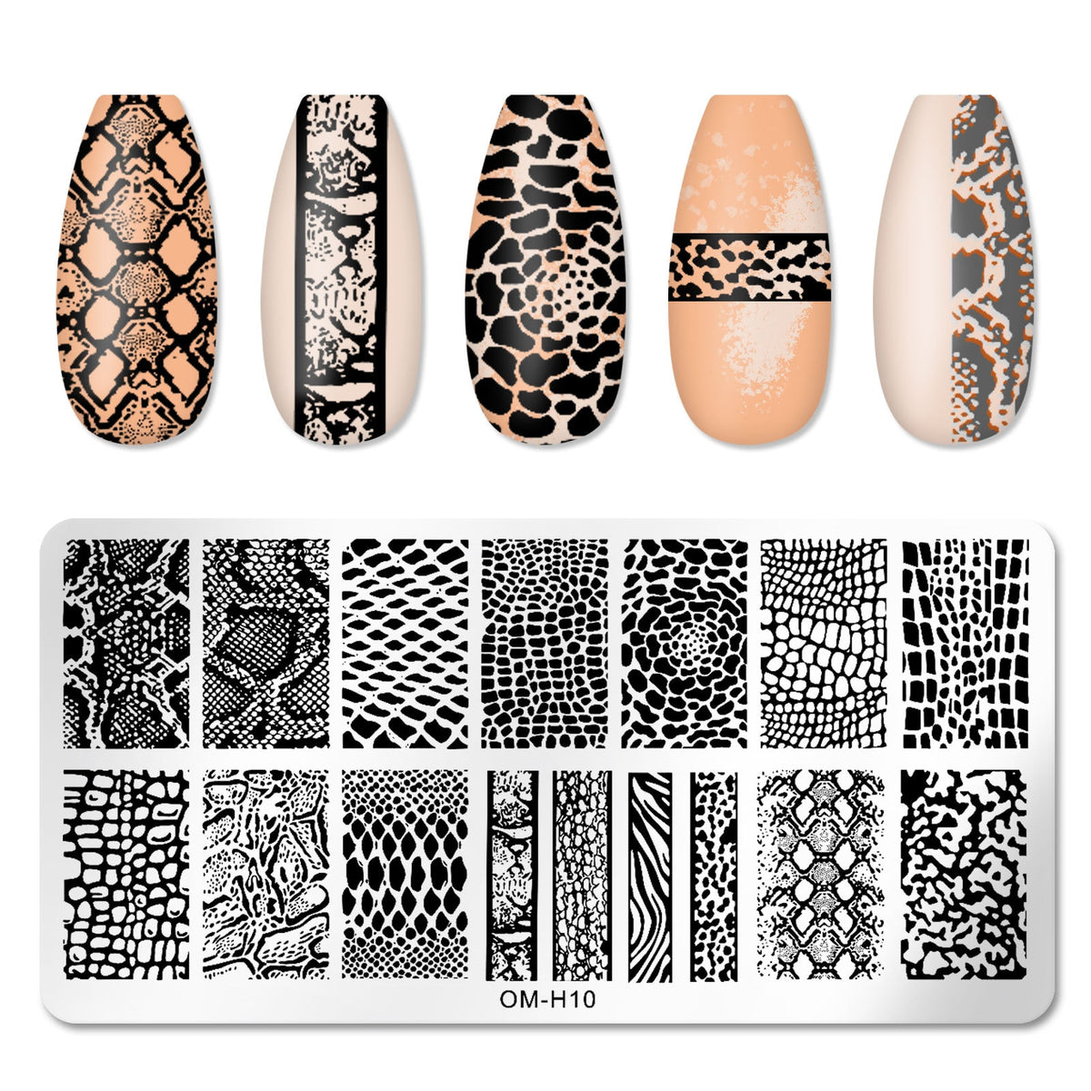 New Nails Art Stencil Stamp Tools