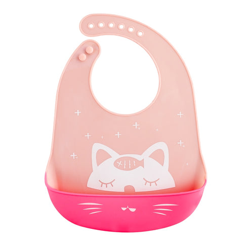 Printed Soft Baby Silicone Bibs