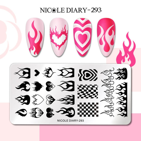 Nails Leaf Flower Manicure Decor