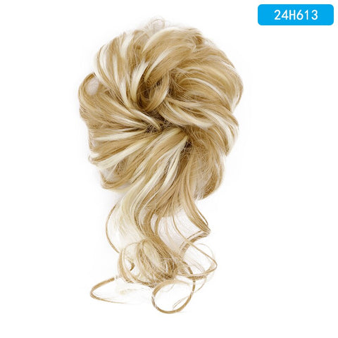 New Synthetic Hair Bun Messy Chignon