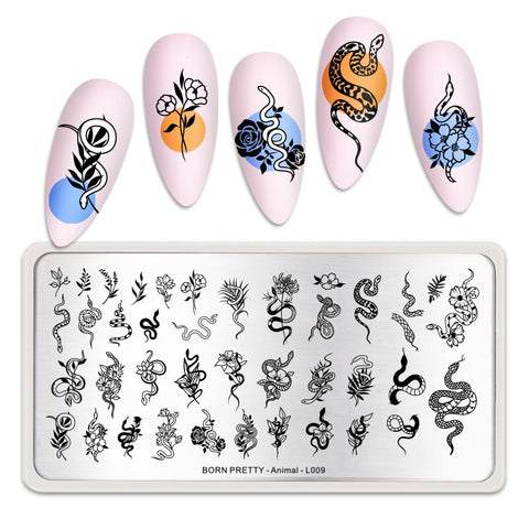 New 12*6cm Nail Art Templates