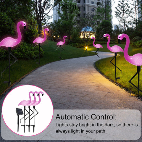 Solar Flamingo Lawn Light Garden Light Outdoor Waterproof