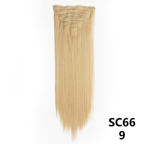 New Long Straight Natural 16 Clip