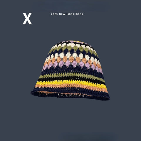 2023 Flower Crochet Bucket Hat