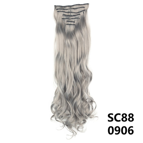 New Long Straight Natural 16 Clip