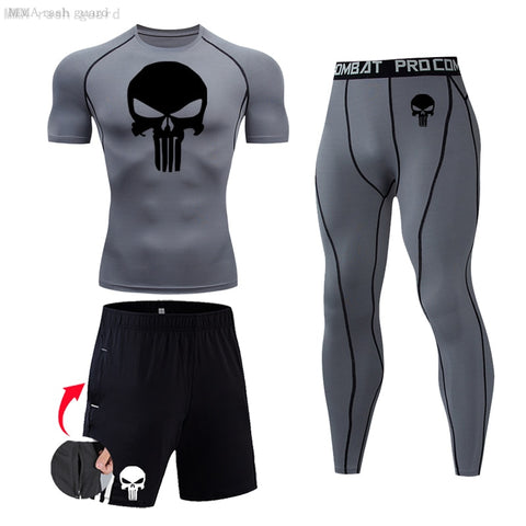 Men Running Fitness Sports Suits