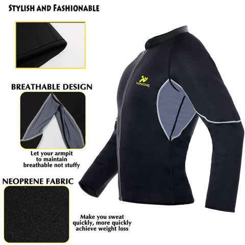Men Slimming Home Gym Shirts