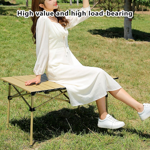 New Portable Folding Camping table Chairs set