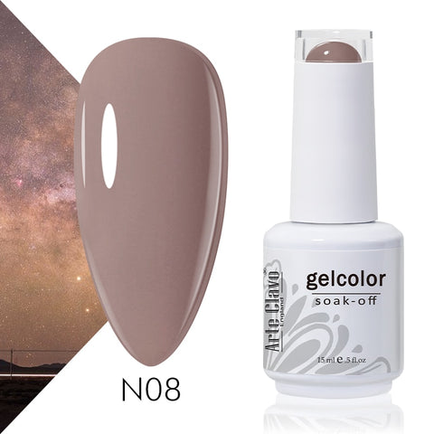 15ml Rose Red Color Series Gel Nail Polish
