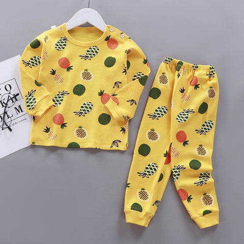 Kids Long Sleeved Pajamas Sets