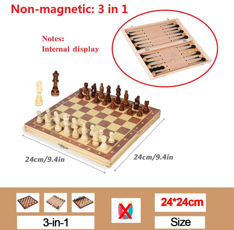 New Wooden Chess Set