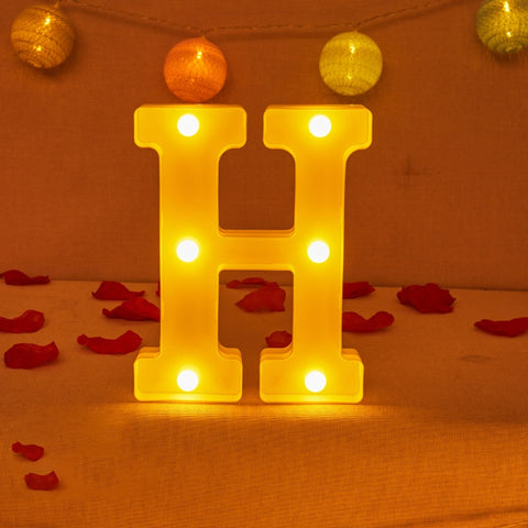 New Alphabet Letter LED Lights