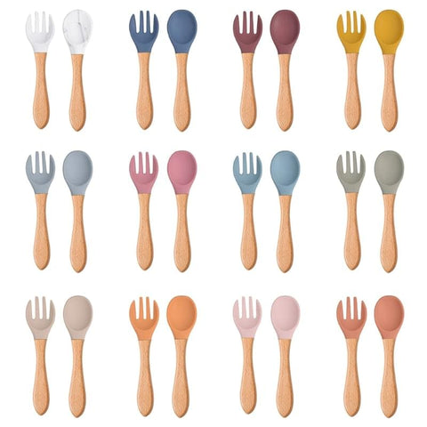 Baby Bamboo Feeding Spoon