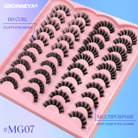 3D False Russian  Eyelashes