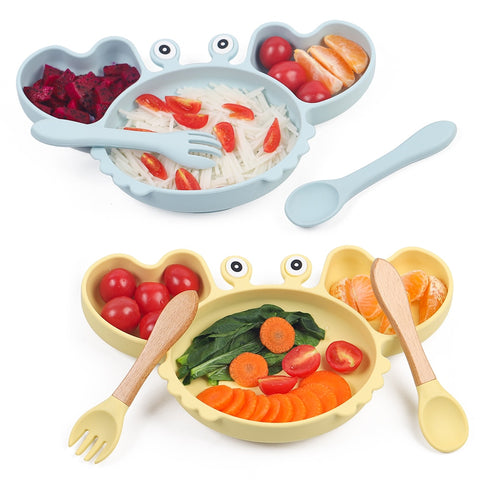 9Pcs Baby Silicone Non-Slip Set