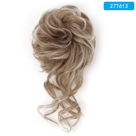 New Synthetic Hair Bun Messy Chignon