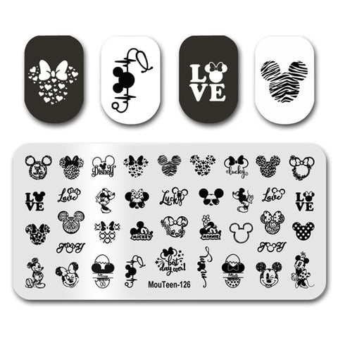 New Nail Plates Stamp King Manicure Set