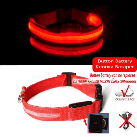 New Dog Light Anti-lost Collar