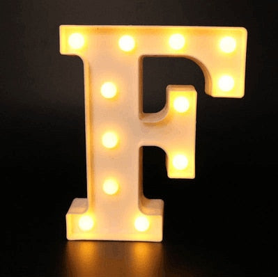 New Alphabet Letter LED Lights