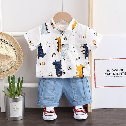 Summer Baby Clothes Suit