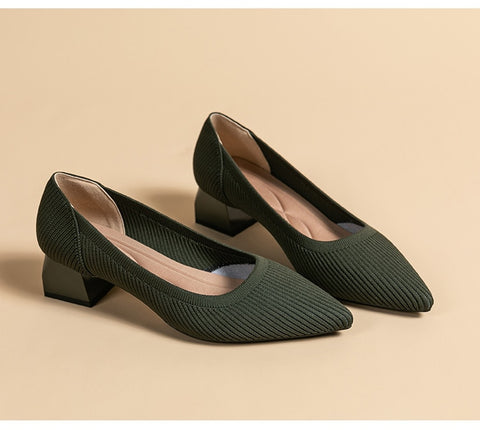 Women large high-heeled shoes