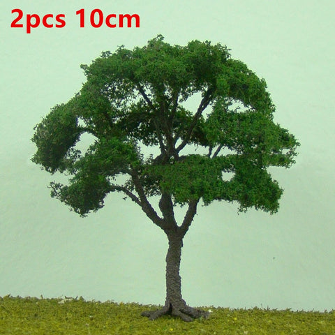 20/70pcs Plastic Model Train Artificial Miniature Tree