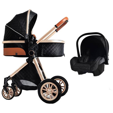 Baby 3 in 1 High Landscape Stroller