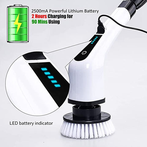 Electric Spin Scrubber Cleaning Brush