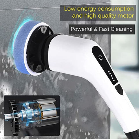 Electric Spin Scrubber Cleaning Brush