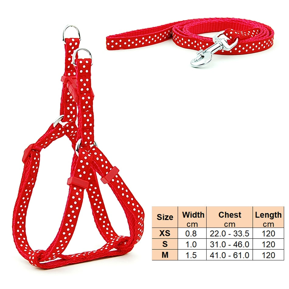 Dog Cat Adjustable Harness