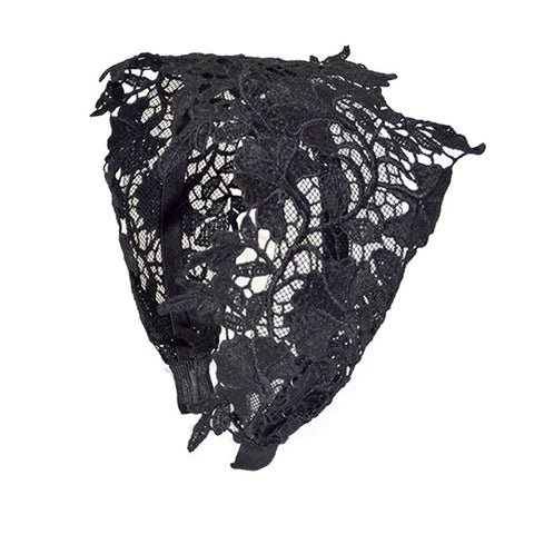 Women Embroidery Flower Wide Headbands