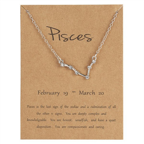 Constellation Zodiac Sign Necklace
